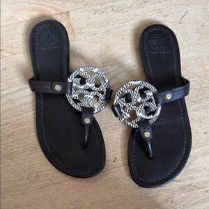 Tory Burch Miller sandals brown size 7